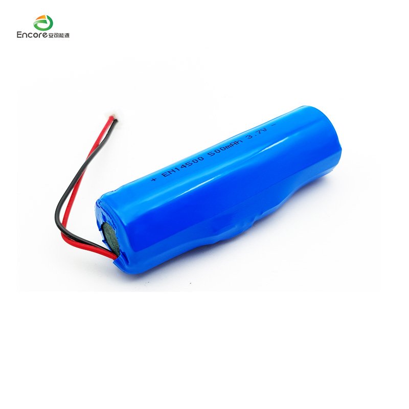 14500 800mah lipoakku