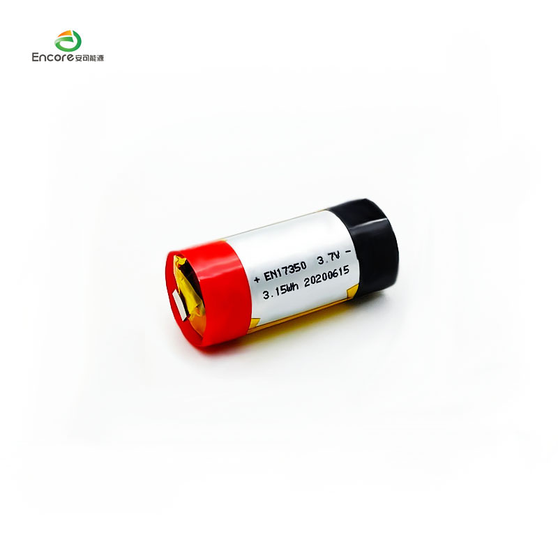 17350 850mah lipoakku