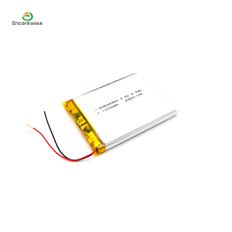 3,7V 1000mah Li-polymeeriakku