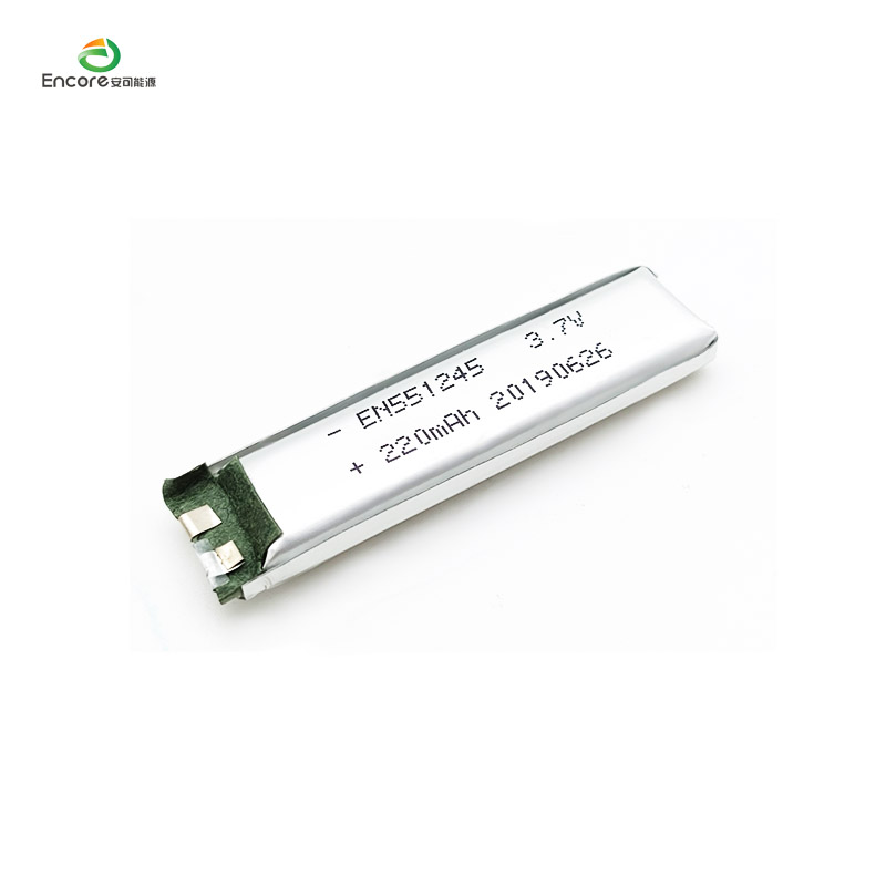 3,7V 220mah Li-polymeeriakku