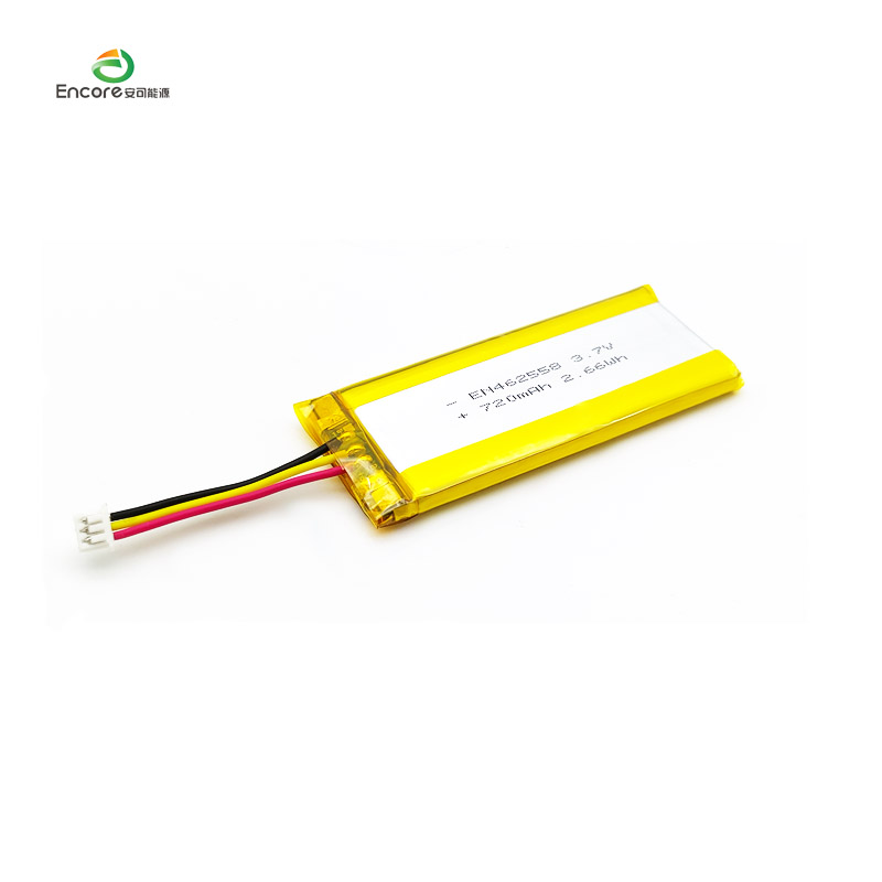 720 mAh Li-ion Ladattava Lipo Lithium Polymer -akku