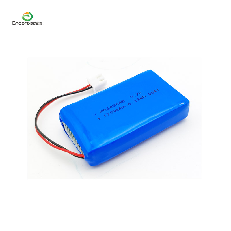 850mah Li-polymeeriakku GPS:lle