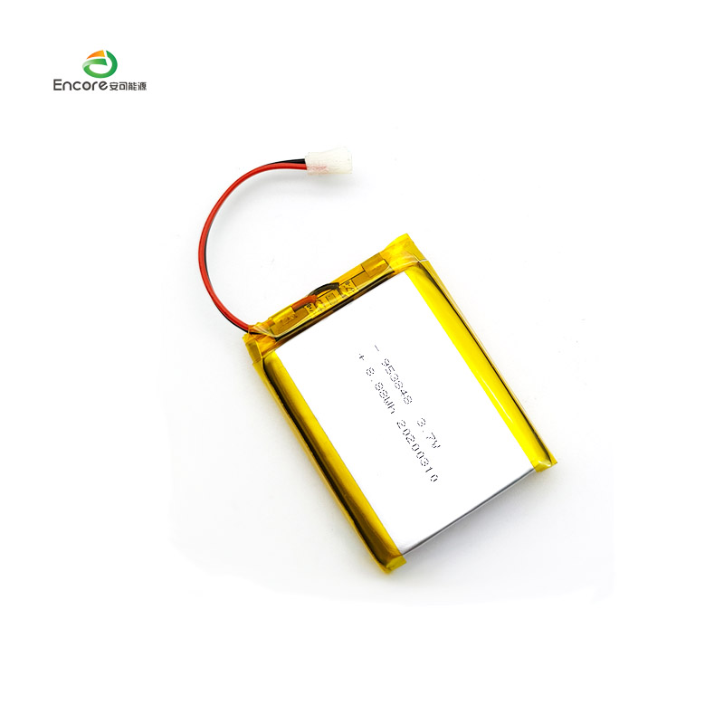 953848 2400 mAh 3,7 V ladattava lipokenno