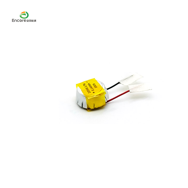 Li Ion-painikekenno 3,7 V painike 40mah